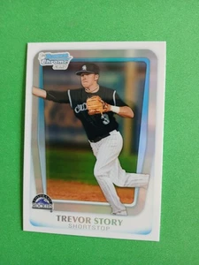 TREVOR STORY - 2011 Bowman Draft Chrome Refractor RC - Picture 1 of 2