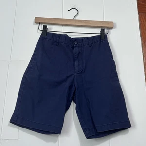Polo Ralph Lauren Navy Blue Boys Flat Front Shorts Size 12 - Picture 1 of 4
