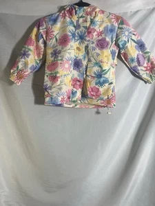 Avoogue Rain Jacket Girls S Waterproof Green Lightweight Quick Drying Coat - Picture 1 of 15