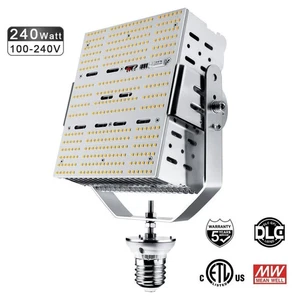 LED Retrofit kits E39 240W Replace 1000W MH/HPS Parking Lot Shoebox Lights DLC - Picture 1 of 10