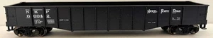 ATHEARN HO NICKEL PLATE ROAD GONDOLA CAR BLACK NKP 66042 RTR OVP READY-TO-RUN OR - Picture 1 of 7