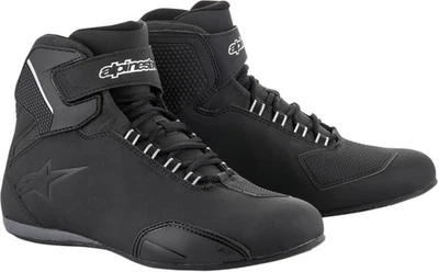 Zapatos de motocicleta Alpinestars Sector impermeables para hombre negros Foto 1 de 4