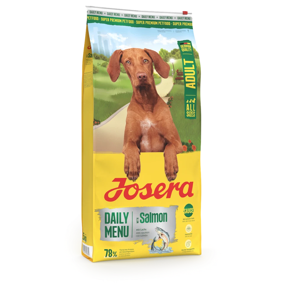 Josera Daily Menu Salmon 2x 12,5kg Köstliche Soße, Haut und Fell - Bild 1 von 1