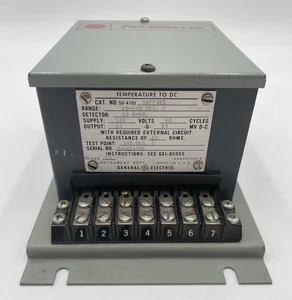 GE Tranzducer 50-4701 50ffbe1 20-140° 10 ohm 120volt 60 cicli uscita 25 - Foto 1 di 6