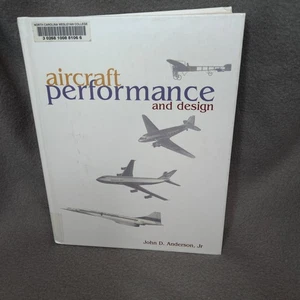 Aircraft Performance and Design John D. Anderson Jr Hardcover Ex-Bibliothek Buch - Bild 1 von 7