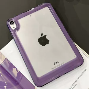 Clear Candy Case Protect Cover For iPad 10th 10.9 Pro 11 Air 5/4 9th 8th Mini 6 - Picture 1 of 27