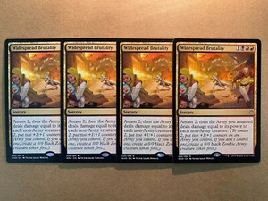 MTG 4x Widespread Brutality War of the Spark Modern Magic the Gathering x4 NM - Picture 1 of 1