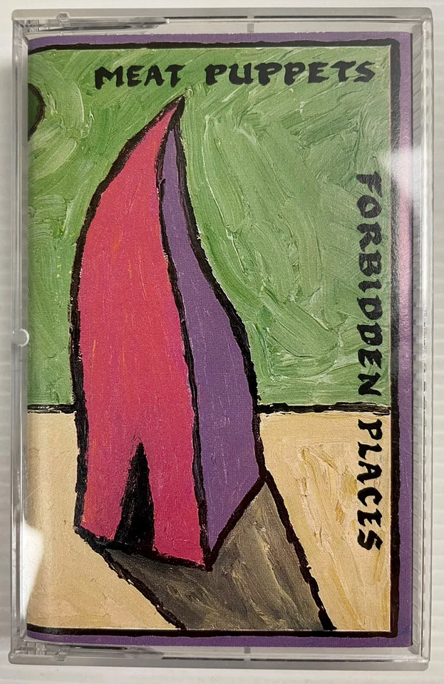 Meat Puppets Forbidden Places Music Cassette Tape 828 254-4 London 1991 Original - Image 1 of 4