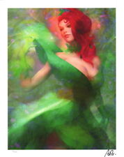 SIGNED Stanley Artgerm Lau Batman Gotham Sirens Art Print Poison Ivy #110/225