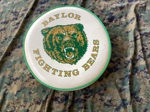 Vintage Baylor University Fighting Bears Padded Stool Decor College Football USA - Picture 1 of 6