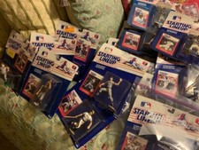 1988 STARTING LINEUP LOT 34 FIGURES LOT + CARDS ALL SEALED AND NEVER OPENED