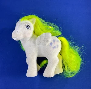 Ponis My Little Pony Sorpresa Flocado Pegaso 1984 Hasbro Vintage G1 So Soft - Imagen 1 de 10
