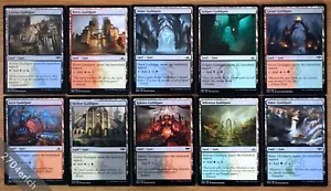 Set of 10 Guildgate Dual Lands Large Entrance / Ravnica *NM* (MTG Magic) - Picture 1 of 2
