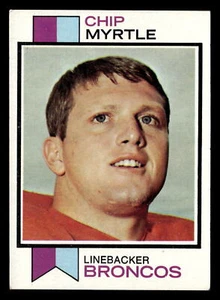 1973 Topps Chip Myrtle #269 EX Denver Broncos Rookie - Picture 1 of 2