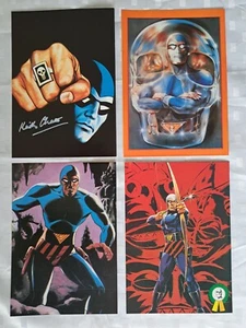 Set of 4 Large Phantom Picture Cards - Keith Chatto Signed 1990's - Picture 1 of 1