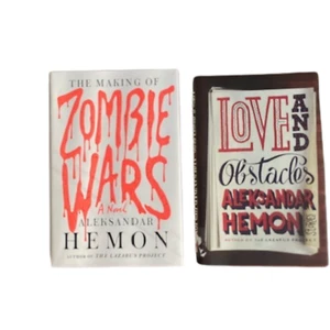 ALEKSANDAR HEMON'S Love & Obstacles/The Making of Zombie Wars (2009-2015) 2 bks. - Picture 1 of 6