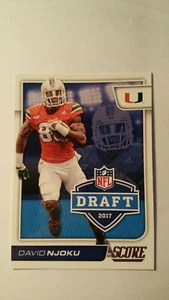 Trading Card NFL David Njoku Cleveland Browns Panini Score 2017 - Bild 1 von 2