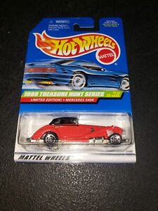 Hot Wheels 1999 Treasure Hunt Mercedes 540K #929 new on a nice sealed card!!!!