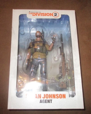 Tom Clancy's The Division 2 Brian Johnson Agent 26cm Figur Neu + versiegelt TOP - Bild 1 von 3