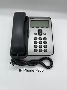 Cisco VOIP Unified IP Phone CP-7905G PoE - Alimentatore AC opzionale non incluso - Foto 1 di 2