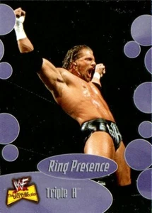 Fleer WWF 2001 The Ultimate Diva Collection Ring Presence #58 Triple H RP - Imagen 1 de 2