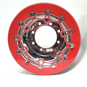 Banshee 350  Warrior 350  Front Rear Wheels Beadlock 10x5 9x8 Alba Racing PR 41 - Picture 1 of 4