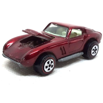 Johnny Lightning Topper Redline Custom Ferrari 1970 Red Made In United States - Image 1 of 4