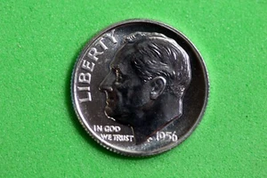 ESTATE FIND 1956 PROOF ROOSEVELT DIME #L07291 - Picture 1 of 2