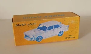 Caja Repro Dinky Junior 101 Peugeot 404 - Imagen 1 de 1