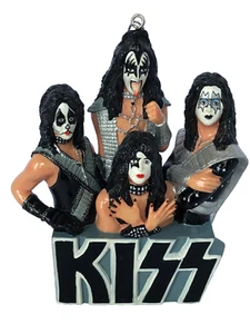 Decorazione natalizia figurativa KISS Rock Band (Gene Simmons - Paul Stanley) - Foto 1 di 6