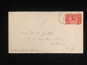 NY NEW YORK 1913 CUBIERTA #Q2 USO TEMPRANO EN CORREO DE PRIMERA CLASE - Imagen 1 de 2