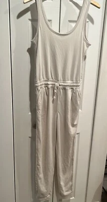 Espléndido Mono Mujer Marfil Acogedor Suave Cintura Corbata XS Foto 1 de 4