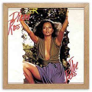 12" LP Vinyl Record Frame Square Oak Memorabilia Oxford Wall Album Art Display - Picture 1 of 5