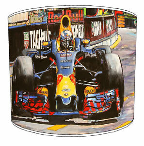 Formula 1 Cars Lampshades, Ideal To Match Motor Sport Formula 1 Wall Murals.