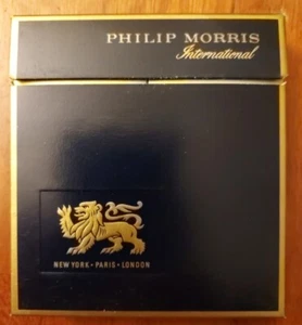 Pacchetto Vuoto Di Sigarette Philip Morris International Empty pack of cigarette - Foto 1 di 6