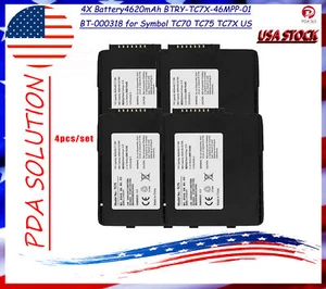 Batteria 4pz 4620mAh TC7X BT-000318 per Zebra TC70/TC75/TC77, PN: BT-001259-01 - Foto 1 di 7