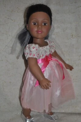 Madame Alexander 18" Doll 2010 African American FLAWS READ - Image 1 of 4