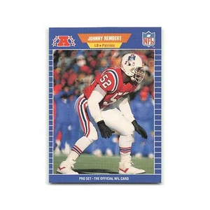 Johnny Rembert 1989 Pro Set #256 New England Patriots Football Card NM - Picture 1 of 3