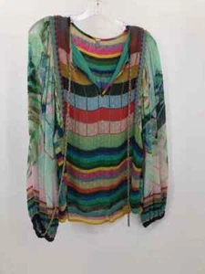Pre-Owned Blank London Green Size XS Long Sleeve Blouse - Picture 1 of 3