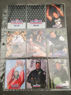 Pro Line 1992 Mobil Collection 72 Card Set Lott Seau Rice Dickerson - Image 1 of 3
