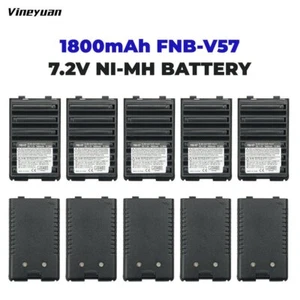 10X FNB-V57 1800mAh Ni-MH Bateria do radia Yaesu-Vertex VX120 VX110 VX160 VX150 - Zdjęcie 1 z 12