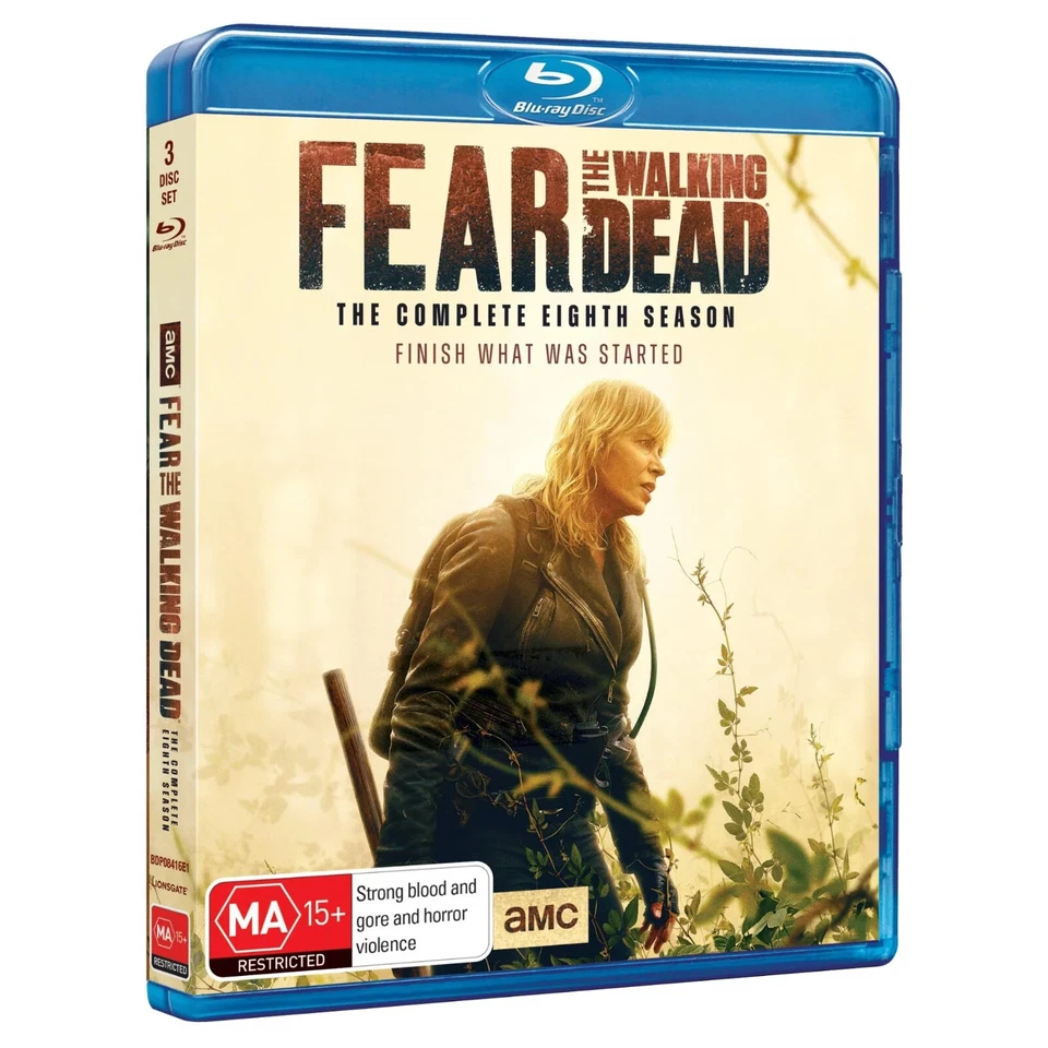BRAND NEW Fear The Walking Dead : Season 8 (Blu-Ray, 2024) Final Series Eight - image 1 of 1