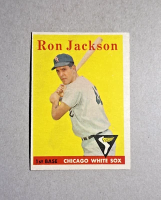 Tarjeta de béisbol 1958 Topps #26 Ron Jackson ¡de colección! EXMT Foto 1 de 2