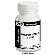 Methylene Blue - 30 mg x 30 Capsules, 900 mg, Free Shipping, Nootropic, Healing