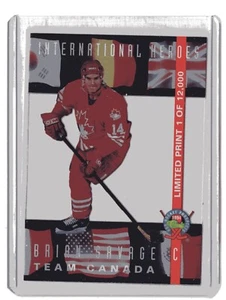 Brian Savage Team Canada International Heroes LP18 1/12000 1994 Classic Prospec - Bild 1 von 2