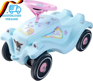 Big-Bobby-Car-Classic Einhorn - Kinderfahrzeug Mit Aufklebern Im Einhorn Design, - Bild 1 von 12