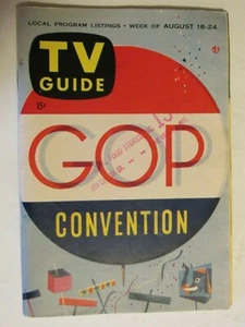 TV Guide 18.-24.08.1956 #177 GOP Convention - Bild 1 von 3