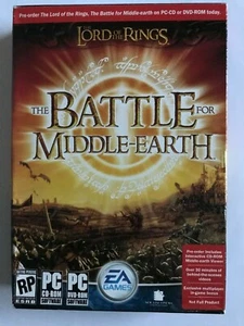 Preorder Lord of the Rings The Battle for Middle-Earth PC CD-ROM - Picture 1 of 4