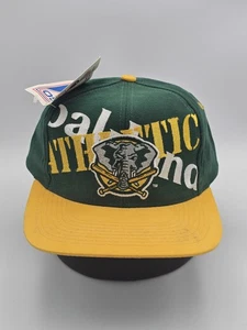 NEW Vintage Rare Oakland Athletics MLB Sports Sample Hat Spellout Cap Snapback - Picture 1 of 10