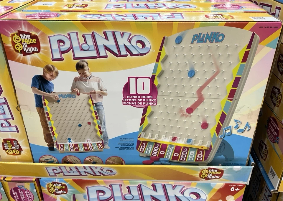 Plinko Game Of Chance From The Price Is Right, Life-Size Plinko Board with Sound - Image 1 of 2